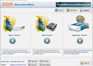 USB Removable Drive Data Recovery screenshot