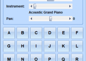 software - Use Computer Keyboard As MIDI Musical Instruments Software 7.0 screenshot