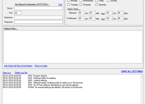 software - Varnaby Backup Agent 1.0 screenshot
