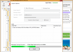software - Vartika MSG to Office 365 Converter 1.0 screenshot