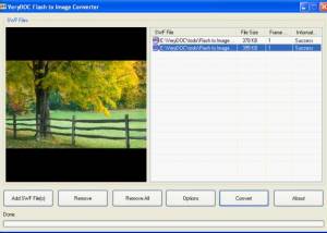 software - VeryDOC Flash to PCX Converter 2.0 screenshot