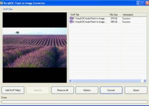 software - VeryDOC Flash to Tiff Converter 2.0 screenshot
