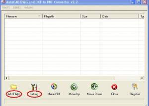 VeryPDF AutoCAD to PDF Converter screenshot