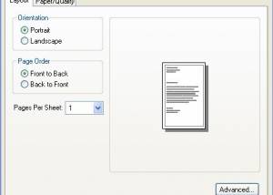 VeryPDF Document Printer screenshot