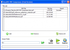 VeryPDF PDF Compressor screenshot