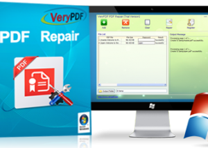 VeryPDF PDF Repair screenshot