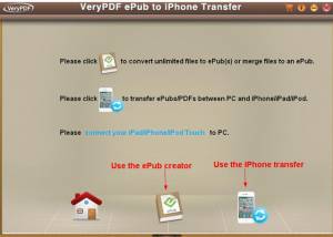 software - VeryPDF PDF to ePub Converter 2.0 screenshot