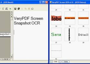 software - VeryPDF Screen Capture OCR 2.0 screenshot