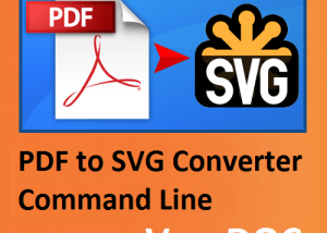 software - VeryUtils PDF to SVG Converter Command Line 2.7 screenshot