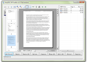 software - VeryUtils TIFF Toolkit 2.7 screenshot