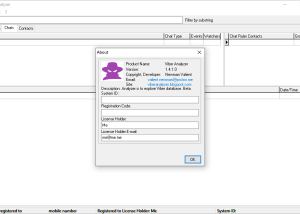 software - Viber Analyzer 1.5.3.0 screenshot