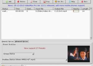 software - Video Converter for Nokia 5.0.2 screenshot