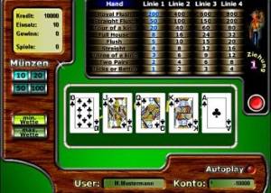 software - Video Poker 2.1.1.1 screenshot