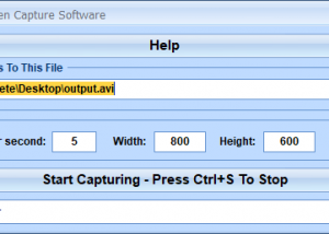 software - Video Screen Capture Software 7.0 screenshot