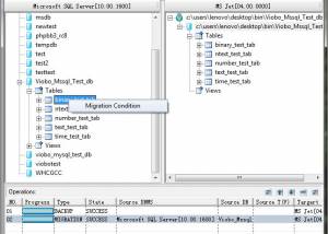 software - Viobo MSSQL to Excel Data Migrator Free 1.0 screenshot