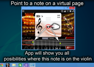 ViolinNotesFinder screenshot
