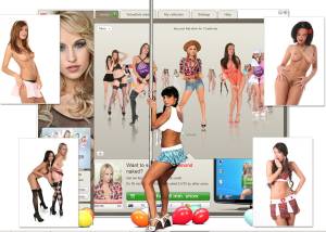 Virtual Desktop Girl screenshot