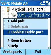 software - Virtual Serial Port Driver Mobile 4.0 screenshot