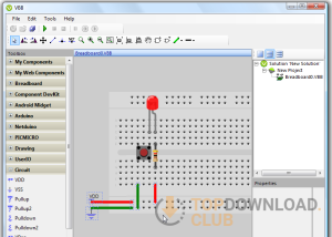 VirtualBreadboard screenshot