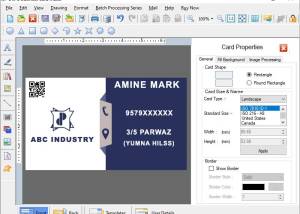 software - Visiting Card Designing Application 8.3.0.2 screenshot