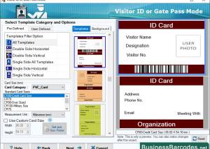 software - Visitor ID Card Maker Software 9.4.2.5 screenshot