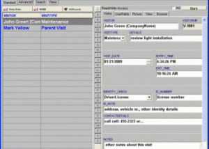 software - Visitor Organizer Deluxe 4.11 screenshot