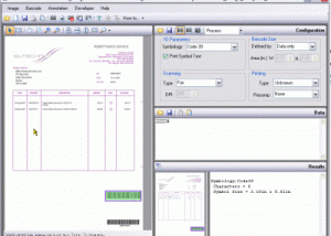 Visual Barcode Designer screenshot