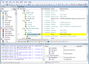 software - Visual Build Professional 10.9 screenshot
