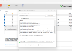 vMail IMAP to O365 Migration Tool screenshot