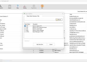 software - vMail Outlook Email Extractor 4.0 screenshot