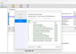 software - vMail PST to IMAP Migration 4.0 screenshot