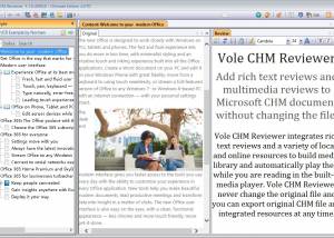 software - Vole CHM Reviewer 3.55.61016 screenshot