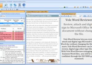 Vole Word Reviewer Portable screenshot