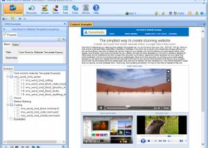 software - Vole Word to Website 3.55.61016 screenshot