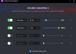 software - Volume Concierge 2 2.1.0 screenshot