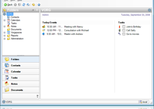 software - VORG Team - Organizer Software 1.9 screenshot