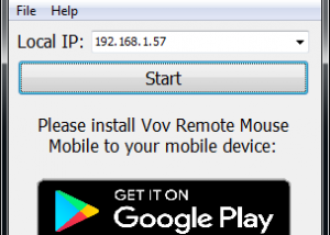 Vov Remote Mouse screenshot