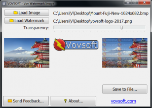 Vov Watermark Image screenshot