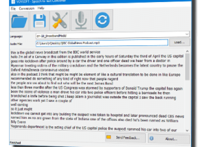 software - VOVSOFT - Speech to Text Converter 5.3 screenshot