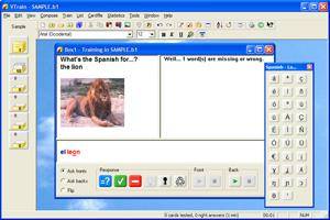 software - VTrain (Vocabulary Trainer) Free 5.5 screenshot