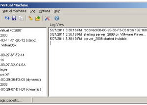 software - Wake-On-LAN Virtual Machine 1.0.626 screenshot