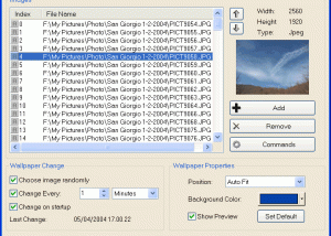 software - Wallpaper Slideshow LT 1.7.0 screenshot