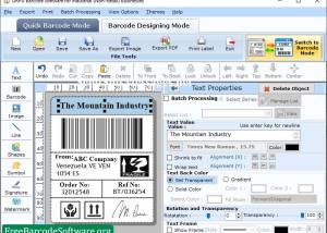 software - Warehouse Barcode Creator 5.3.0.8 screenshot