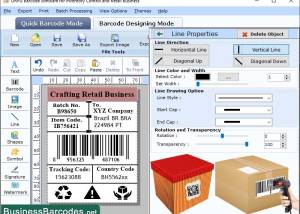 Warehouse Industry Barcode Generator screenshot