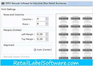 Warehouse Industry Barcodes Generator screenshot