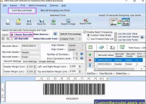 software - Warehousing Barcode Labels Tool 8.3.6 screenshot
