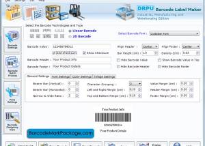 software - Warehousing Barcode 7.3.0.1 screenshot