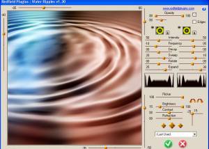 software - Water Ripples plug-in 1.40 screenshot