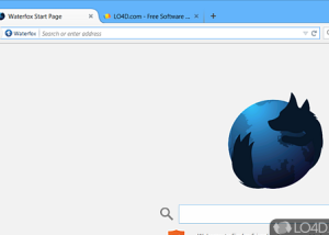 Full Waterfox Portable screenshot