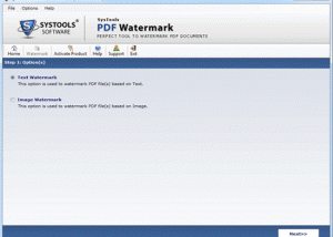 software - Watermarking PDF Documents in Bulk 1.0 screenshot